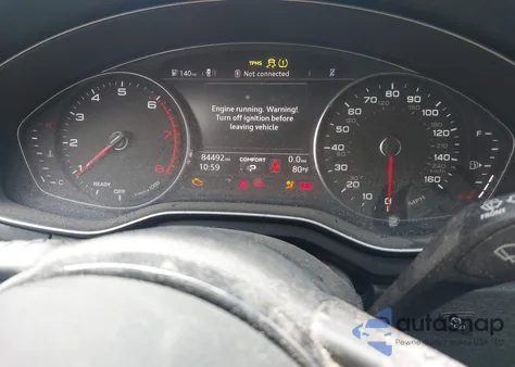 2018 Audi A4 2.0T Tech Ultra Premium/2.0T Ultra Premium из США, поврежденный, VIN WAUKMAF48JN013559